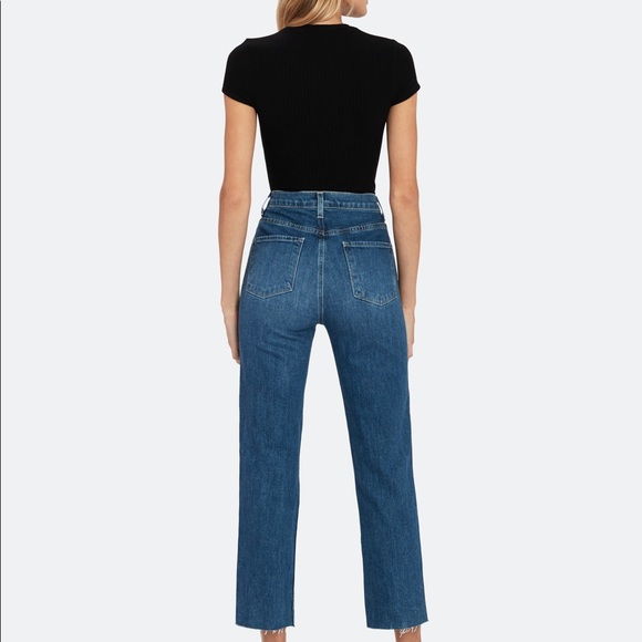 J Brand Jules Urbanite High Rise Straight Leg Ankle Jeans - Picture 10 of 11